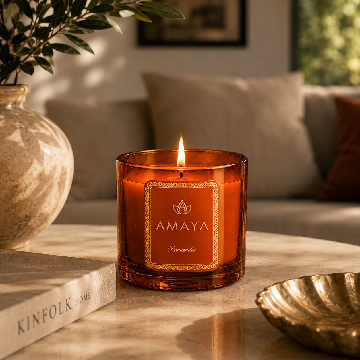 Pomander Candle
