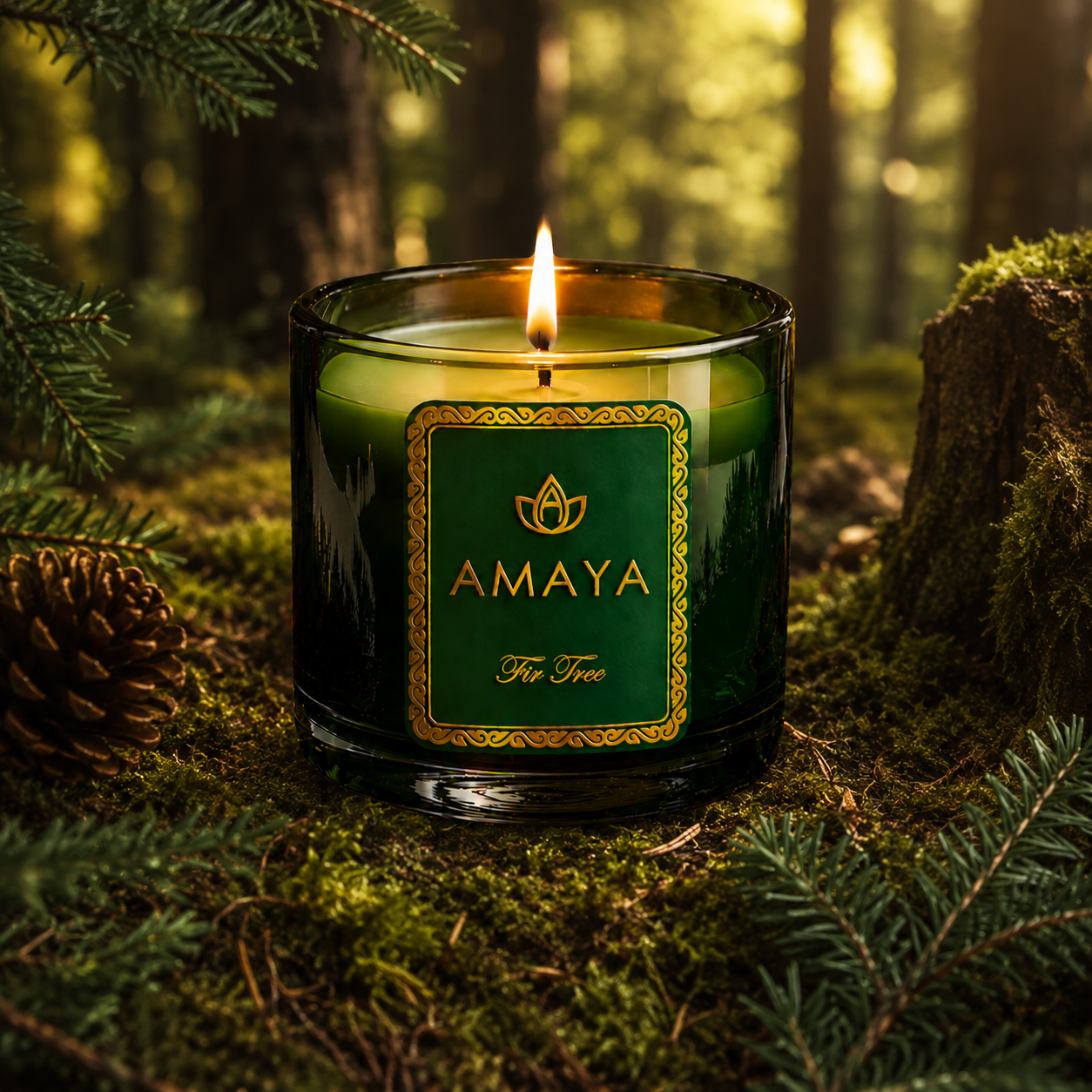 Fir Tree Candle