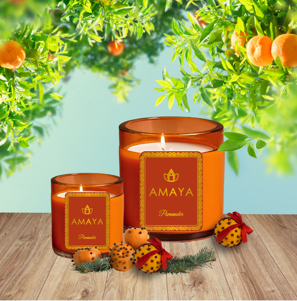 Pomander Candle